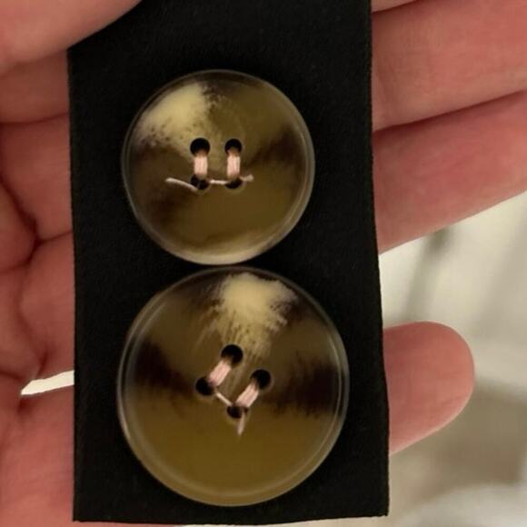 KATHY IRELAND NWT Gabrielle Petal Pink  Cotton Eyelet Trench Coat Size Large - Picture 13 of 16